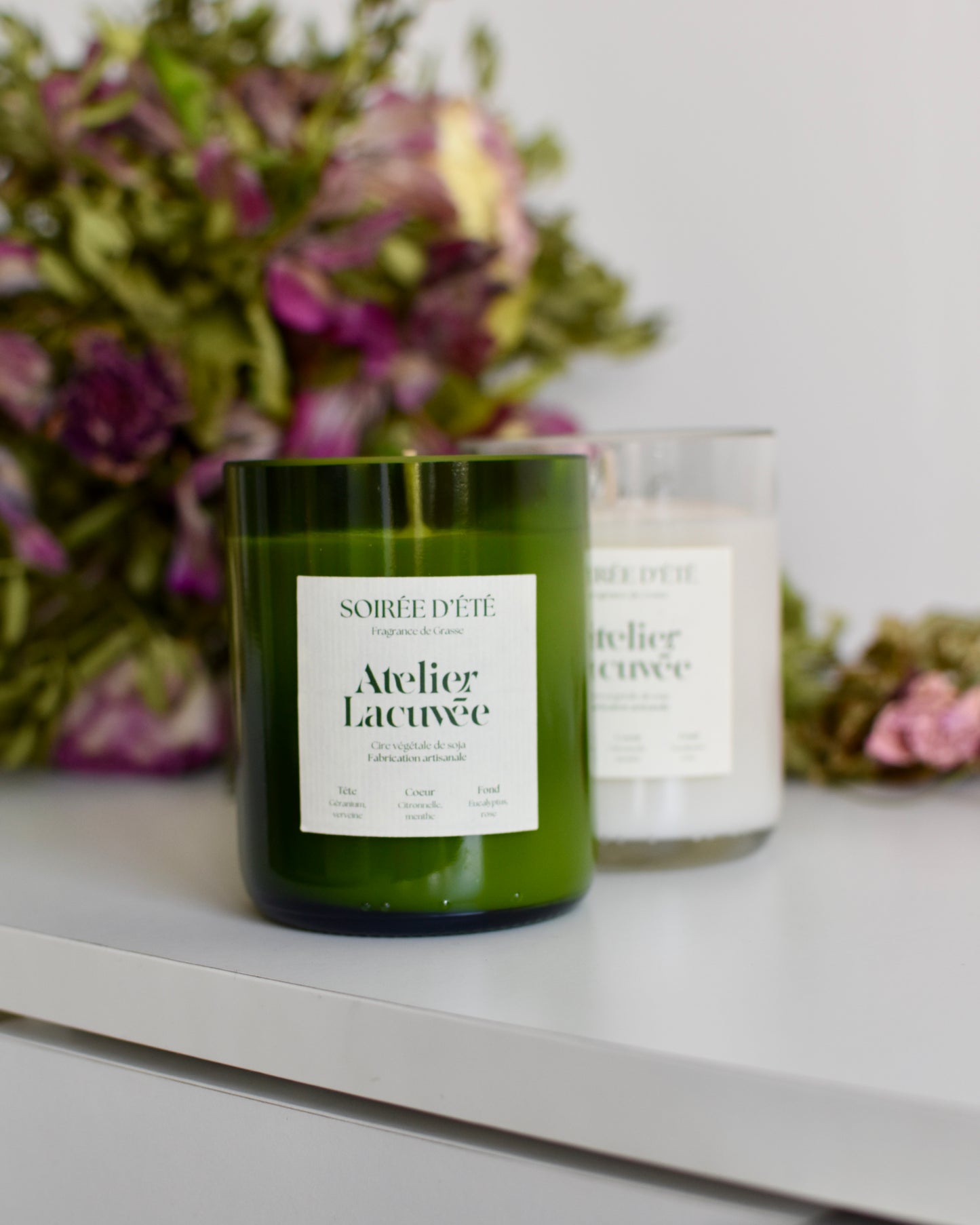 Bougie parfumée - Soirée d'été