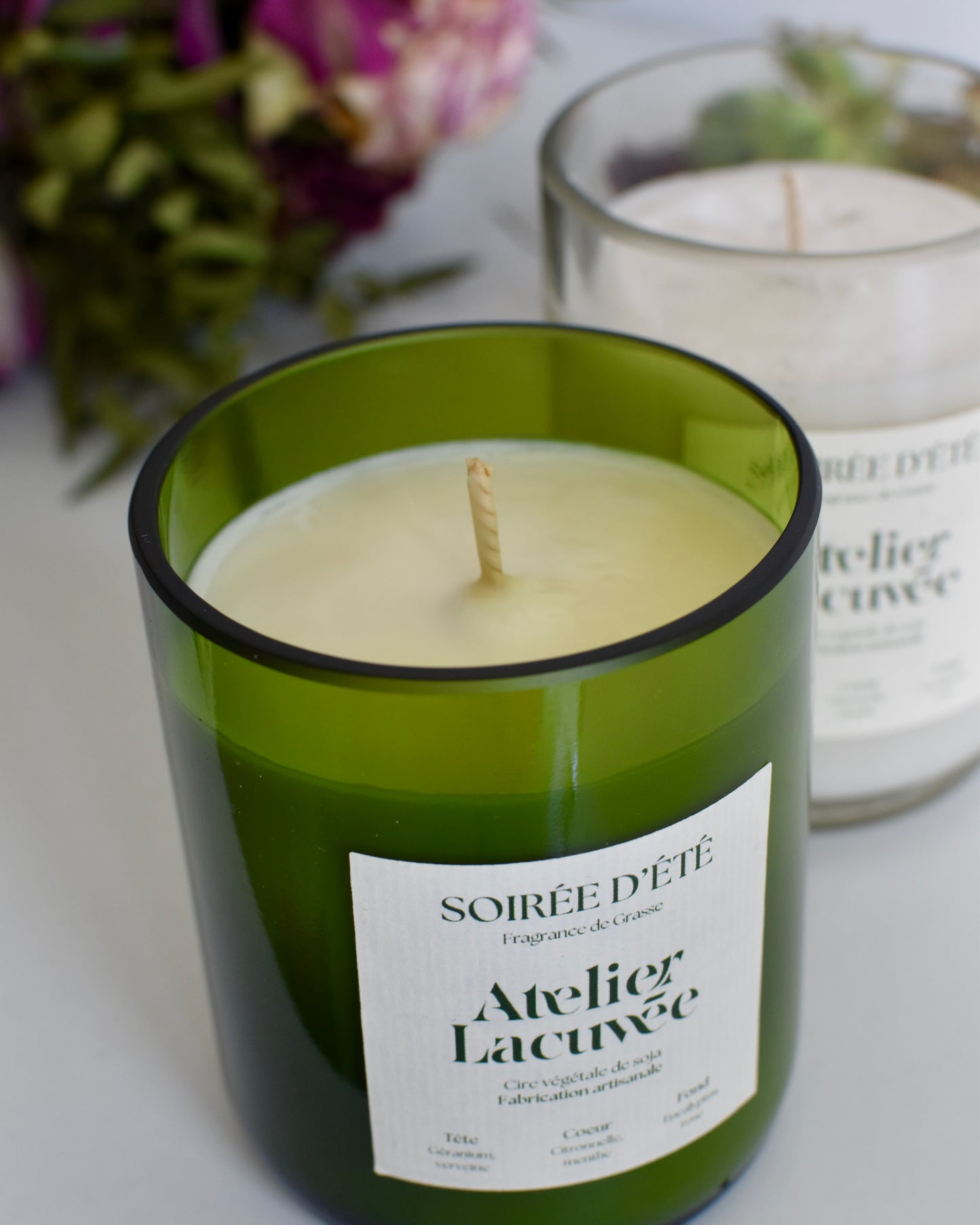 Bougie parfumée - Soirée d'été